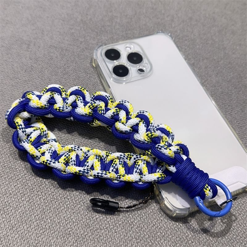 Lanyard Braided Strap with Phone Pad