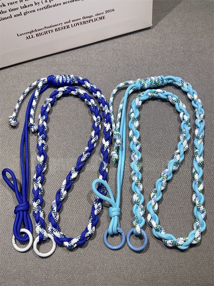 Strap with Braided Pad Lanyard Phone