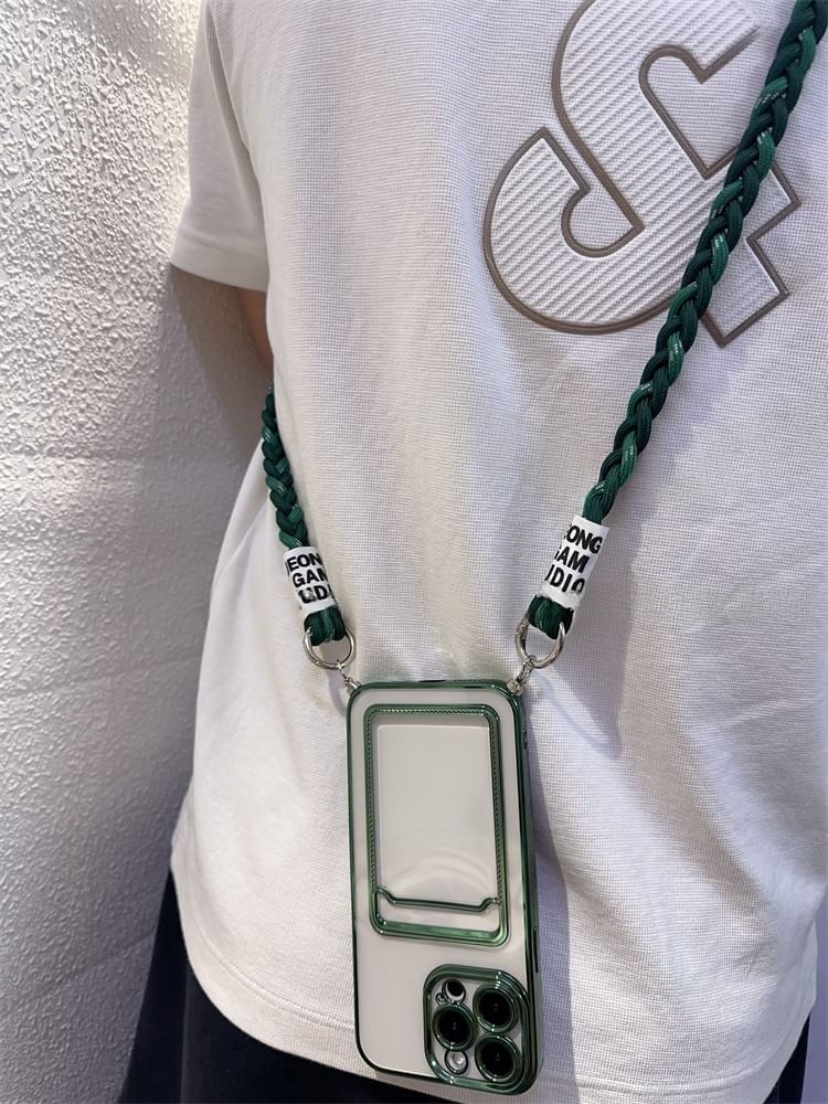 Lanyard Pad with Braided Phone Strap and