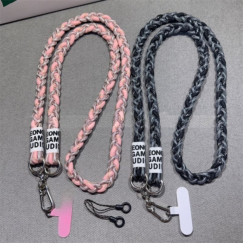 Lanyard Pad with Braided Phone Strap and