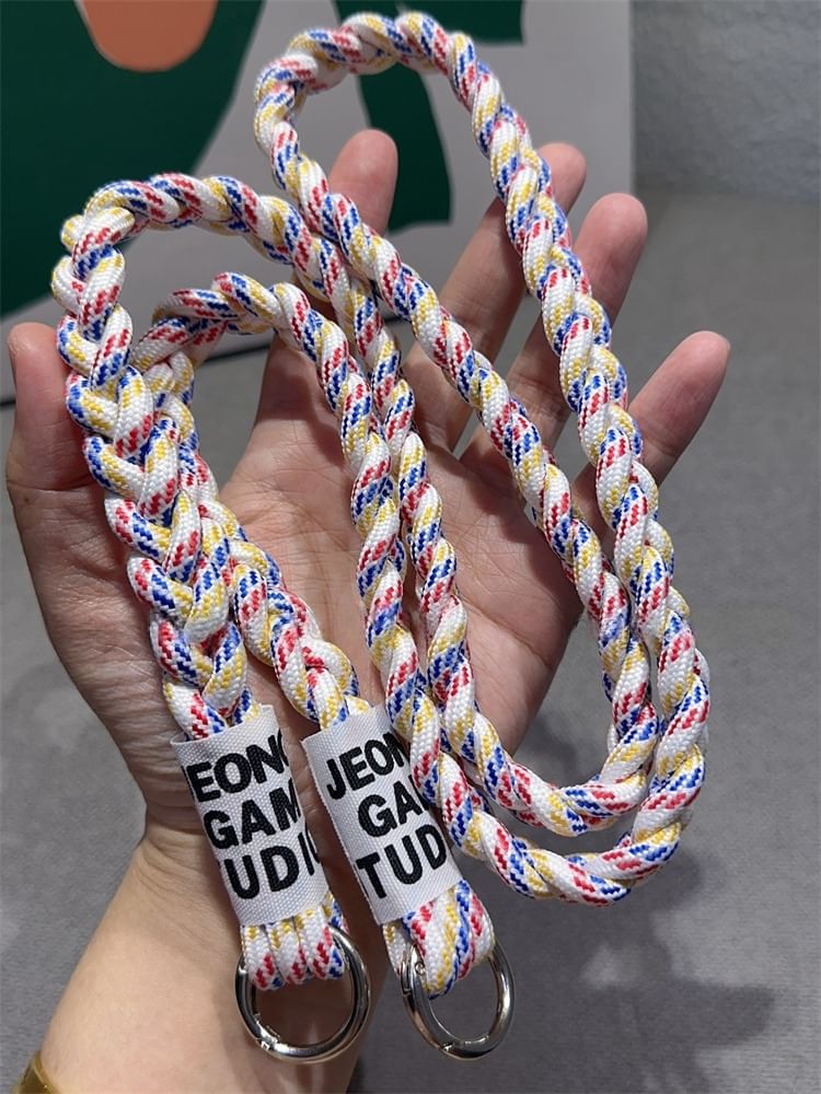 Lanyard Pad with Braided Phone Strap and