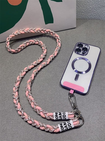 Lanyard Pad with Braided Phone Strap and