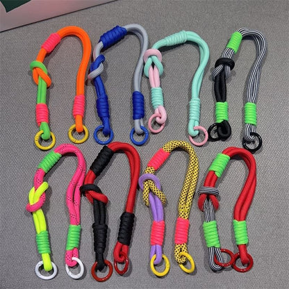 with Pad and Two-Tone Lanyard Phone Strap