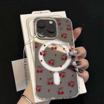 Cherry Print Case Phone
