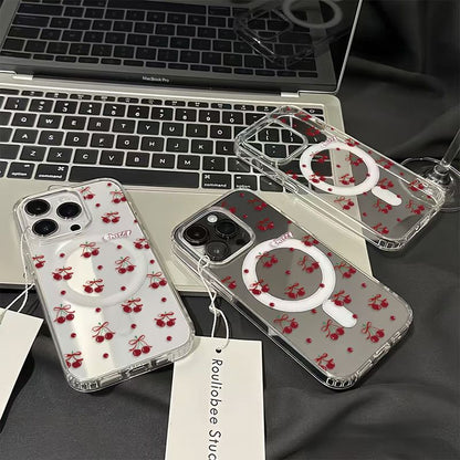 Cherry Print Case Phone