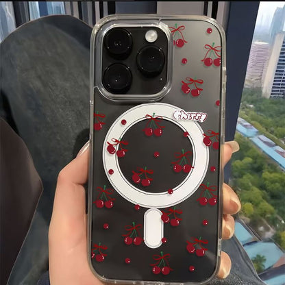 Cherry Print Case Phone