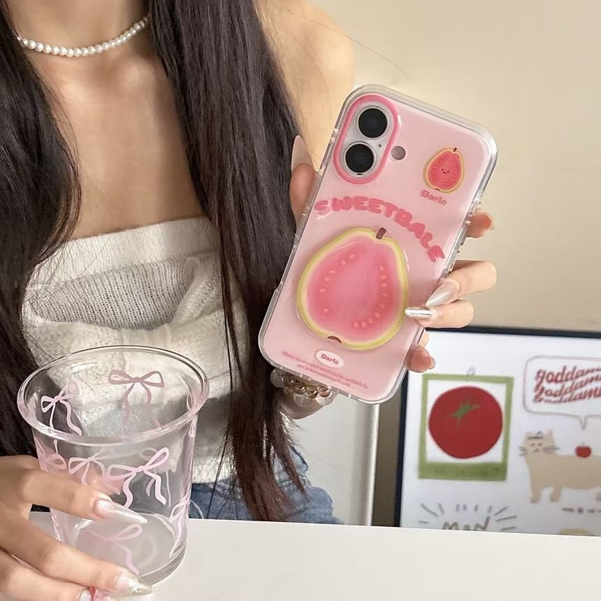 Phone Print Fruit Case