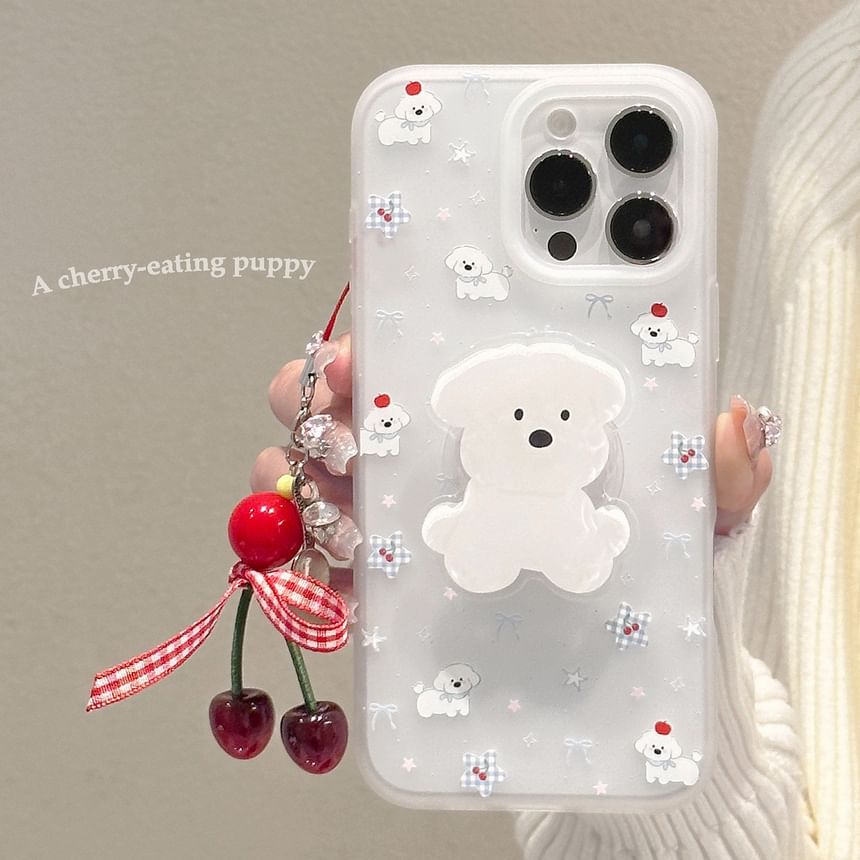 Case Print Cartoon Dog Phone