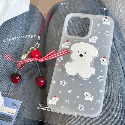 Case Print Cartoon Dog Phone