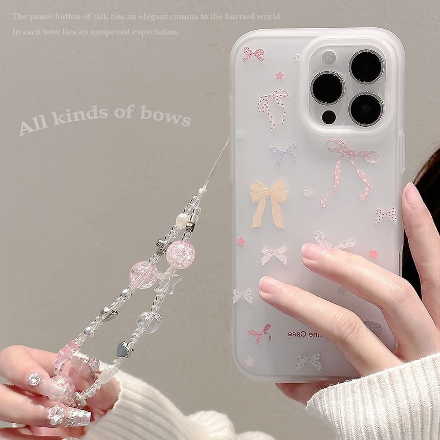 Bow Case Print Phone