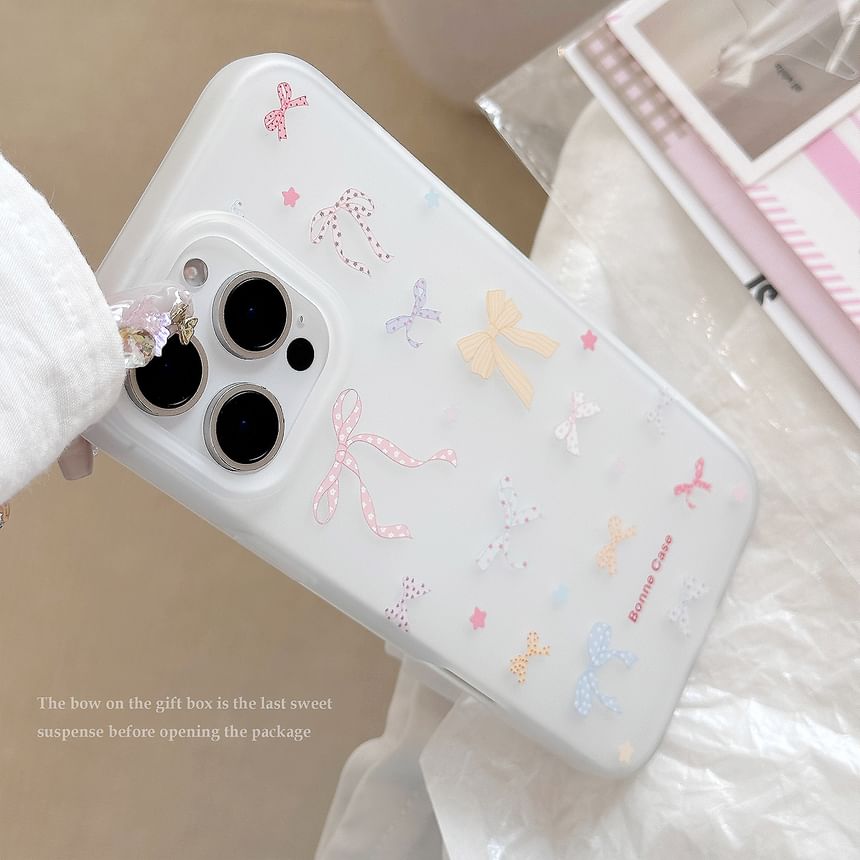 Bow Case Print Phone