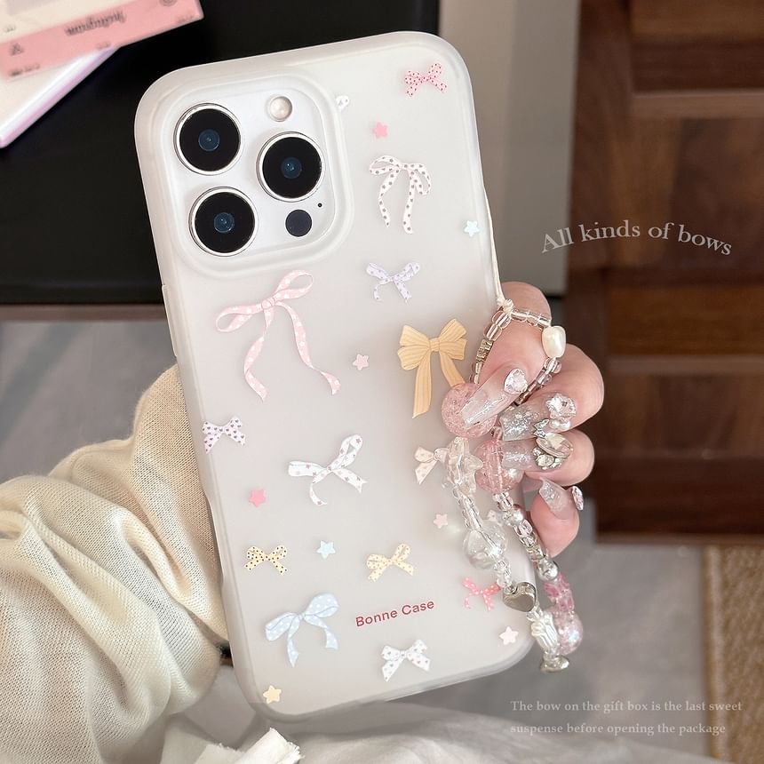 Bow Case Print Phone