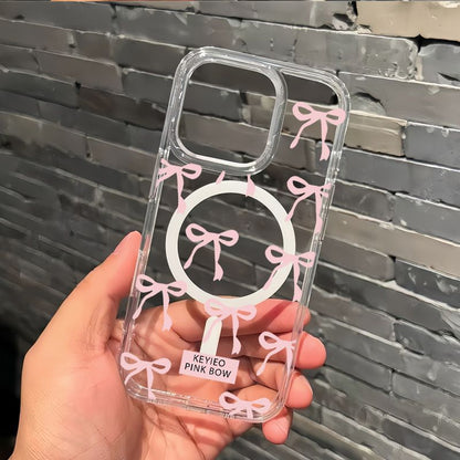 Bow Phone (Compatible Case with Magnetic MagSafe) Transparent