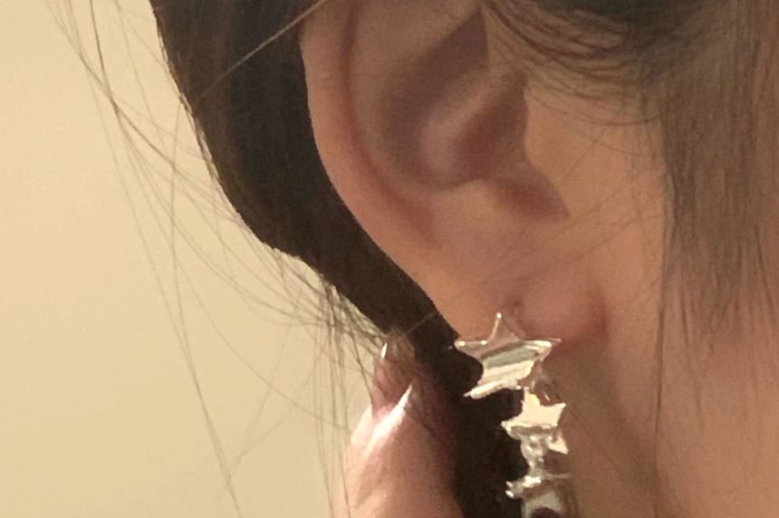 Alloy Dangle Ear Star Earring / Cuff