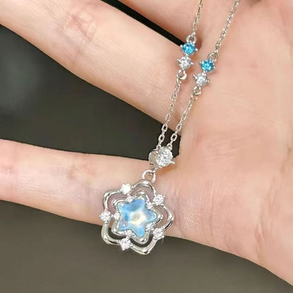 Alloy Star Pendant Necklace