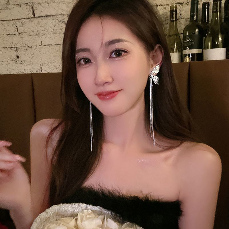 Earring Threader Alloy Butterfly