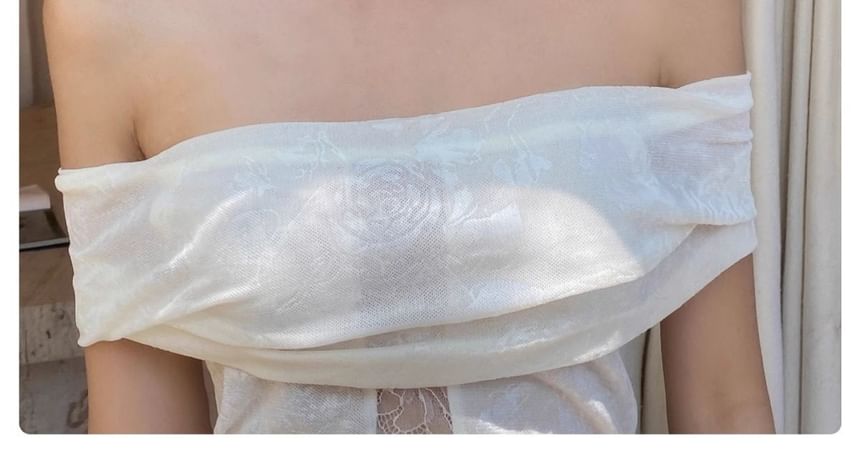 Floral Dangle Alloy Earring Asymmetrical