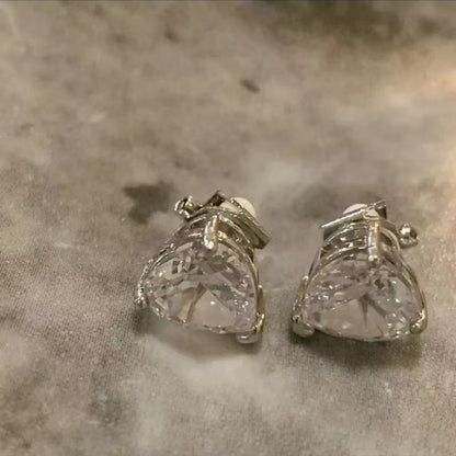 Heart Ear of 4: Cuff Rhinestone Set Alloy