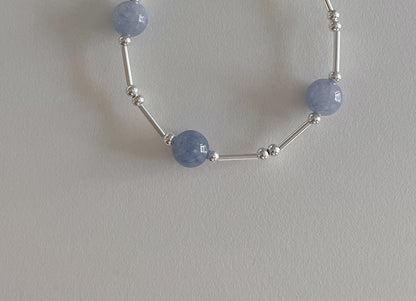 Bracelet Beaded Silver Sterling Gemstone