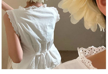 Scrunchie Flower Mesh