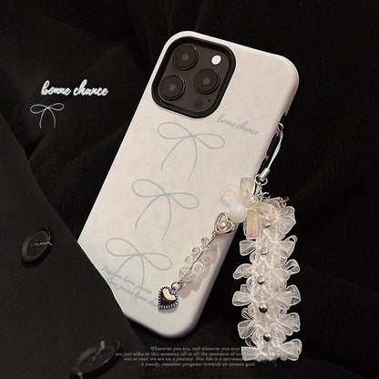 Case Charm / Set Phone Lace Bow