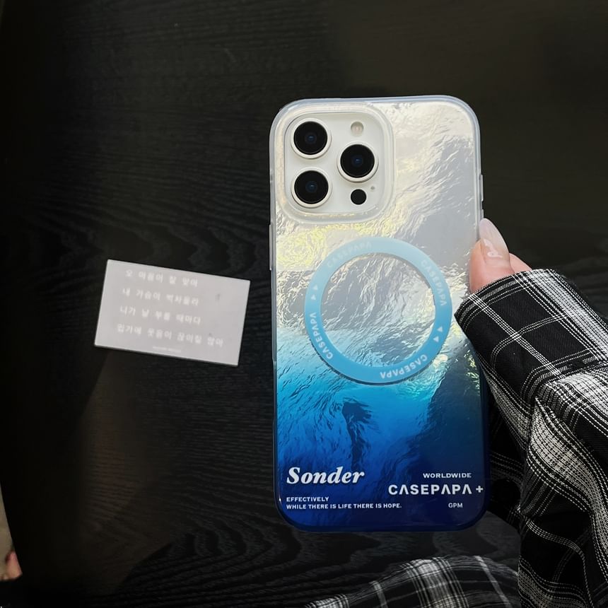 Phone with MagSafe) Gradient Case Magnetic (Compatible