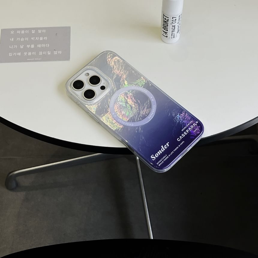 Phone with MagSafe) Gradient Case Magnetic (Compatible
