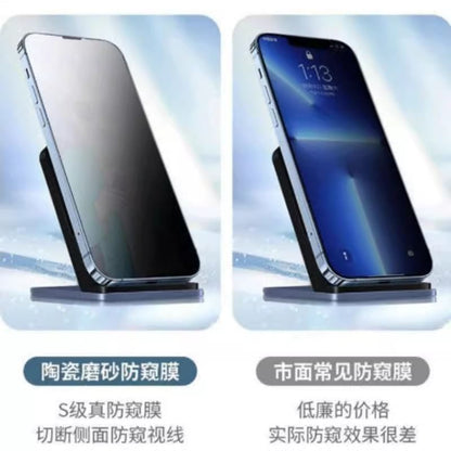 Clear Protector Set Film Privacy Glass 2: of / Screen Tempered