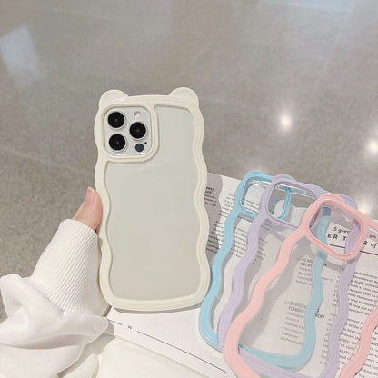 iPhone Case Bear Transparent Ear