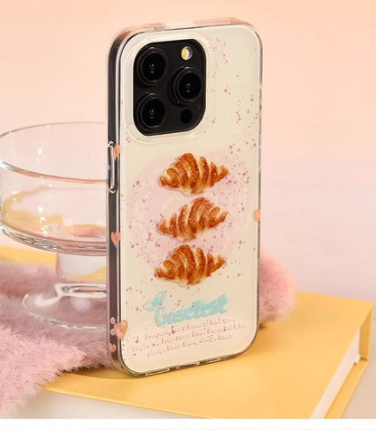 Print Croissant iPhone Case