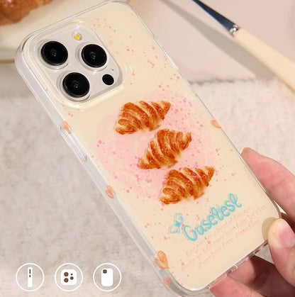 Print Croissant iPhone Case