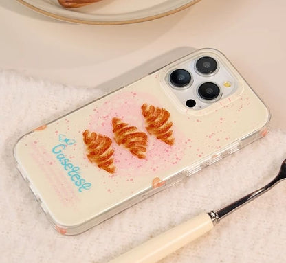 Print Croissant iPhone Case