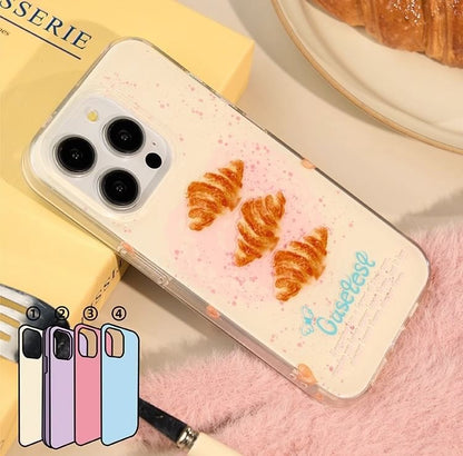 Print Croissant iPhone Case