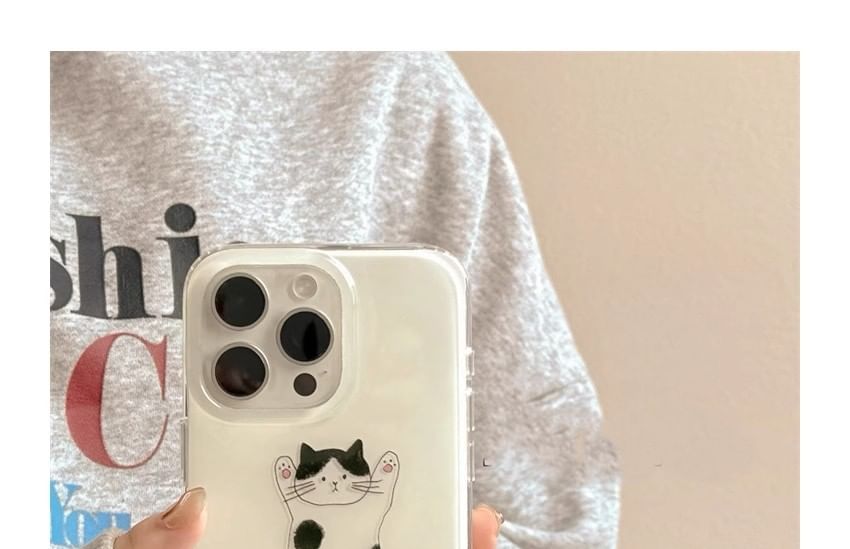 Case iPhone Cat Print