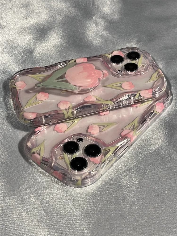 Stand Floral Set Case Print iPhone /