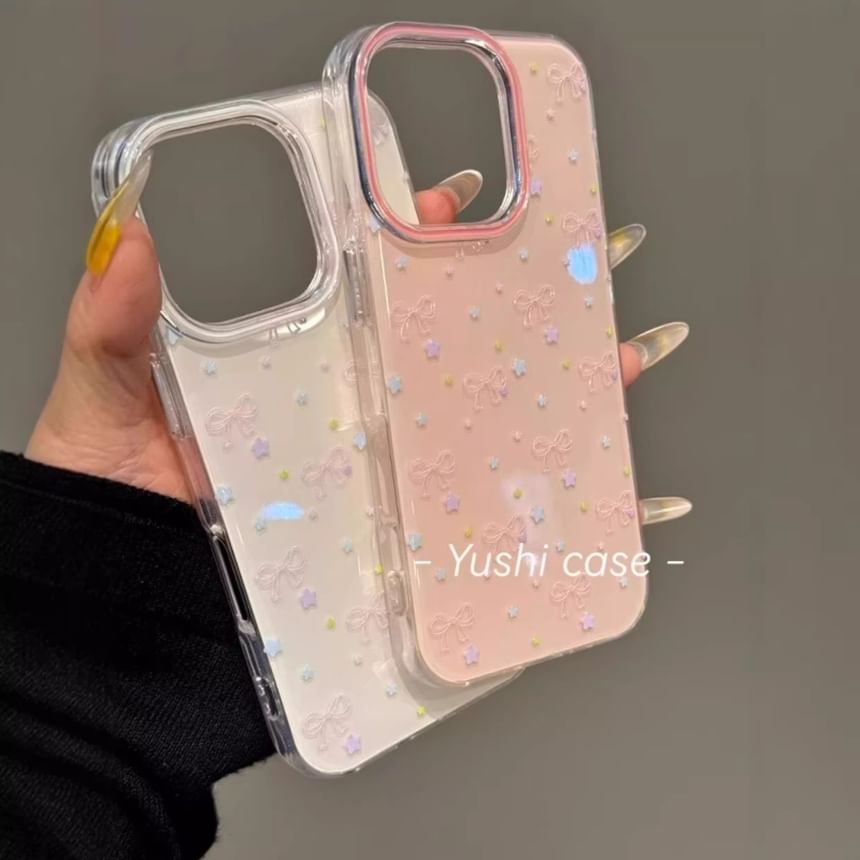 Print iPhone Bow Case