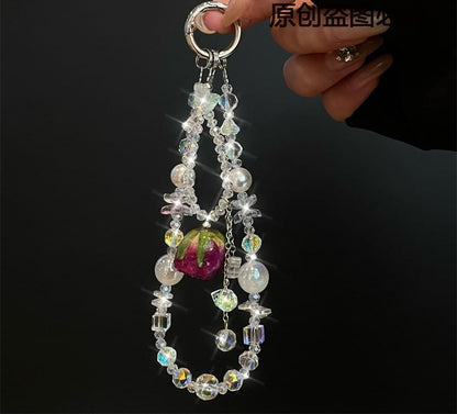 with Phone Lanyard Pad Beaded