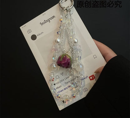 with Phone Lanyard Pad Beaded