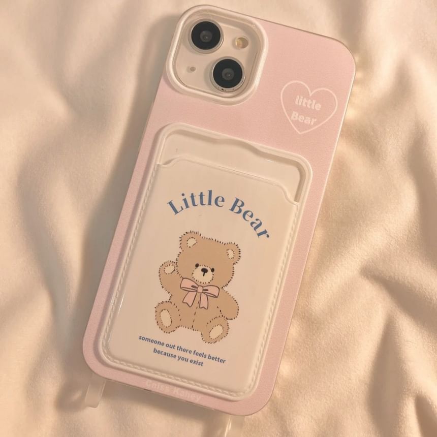 Phone Bear Print Case