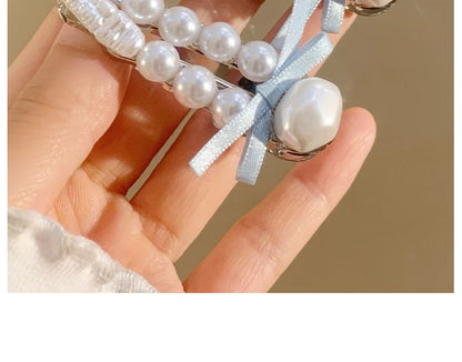 Pearl Faux Set Hair Clip /