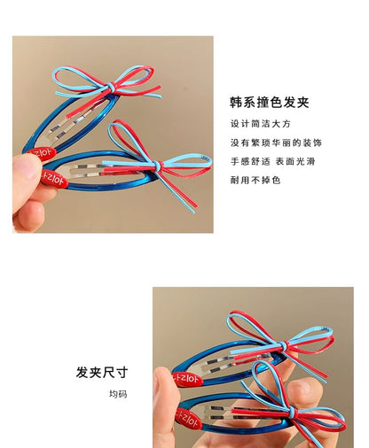 Bow Set Hair Clip