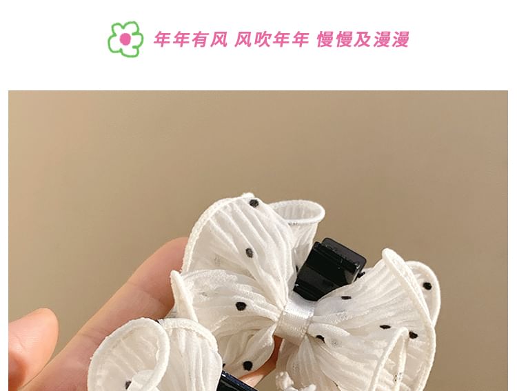 Set Dotted Hair Claw