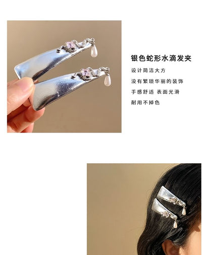 Clip Set Metal Hair /