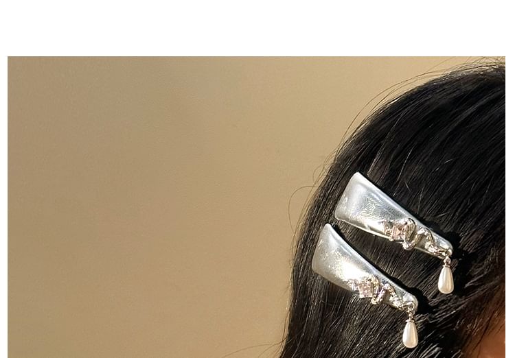 Clip Set Metal Hair /