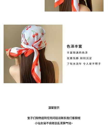 Print Cherry Band Head