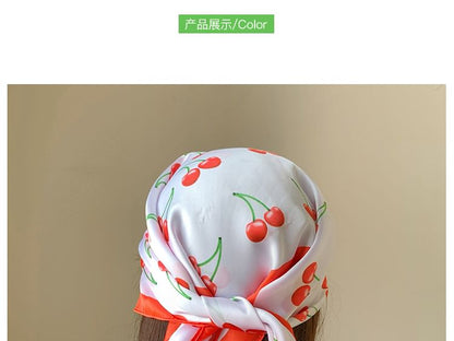 Print Cherry Band Head