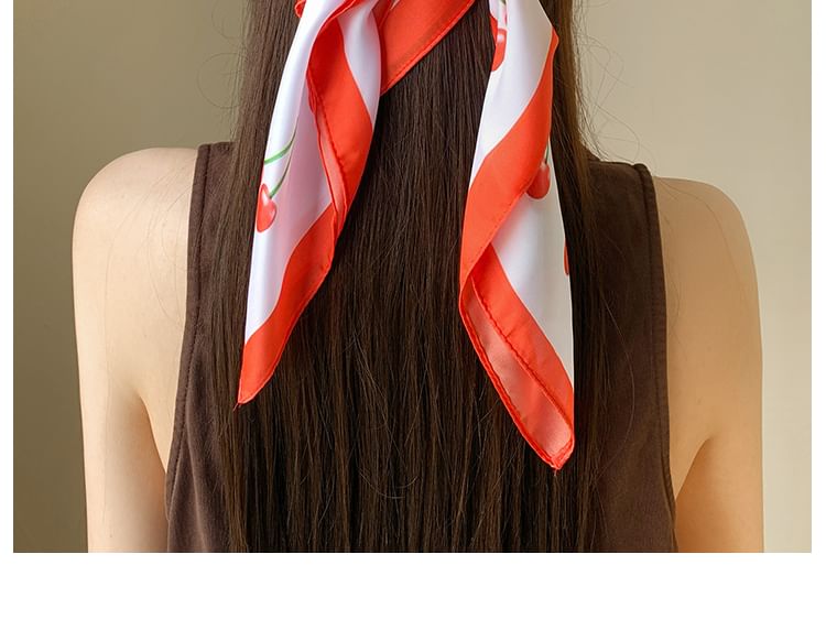 Print Cherry Band Head