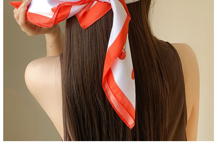 Print Cherry Band Head