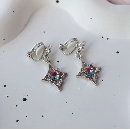 Dangle On / Clip Earring Gemstone