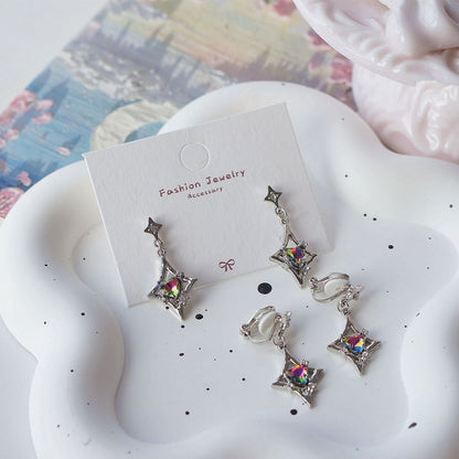 Dangle On / Clip Earring Gemstone